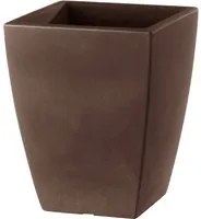 Vaso 40x40x65cm in Resina Tulli Quadro Veneto Essential 65 Bronzo