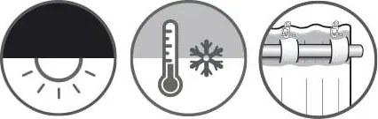 Tenda termoisolante/parzialmente oscurante rossa 135x245 cm Uni – Sehlbach