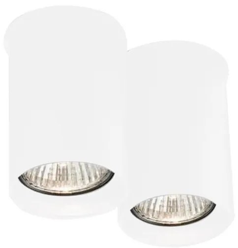 Shilo 7011 - Plafoniera ARIDA 2xGU10/15W/230V 9 cm bianca