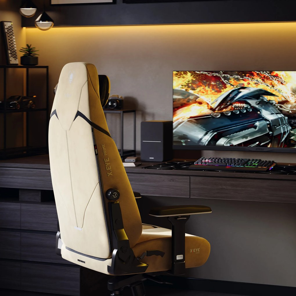 Sedia da gaming Diablo X.Eye Prime Broken Gold Normal Size
