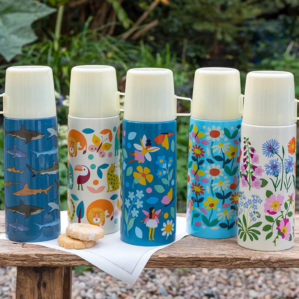 Borraccia termica blu 350 ml Sharks – Rex London