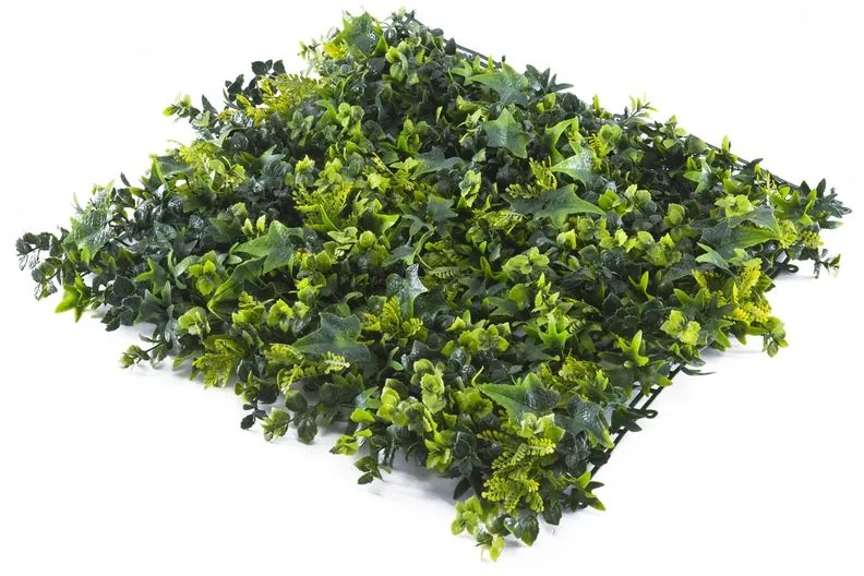 Parete verde artificiale Saltus Divy 3D in polietilene, verde H 1 m x L 1 m