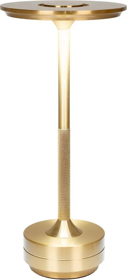 Lampada da tavolo LED color ottone (altezza totale 28,5 cm) Lyneham – House Nordic