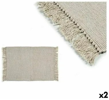 Tappeto Beige 80 x 120 cm (2 Unità)