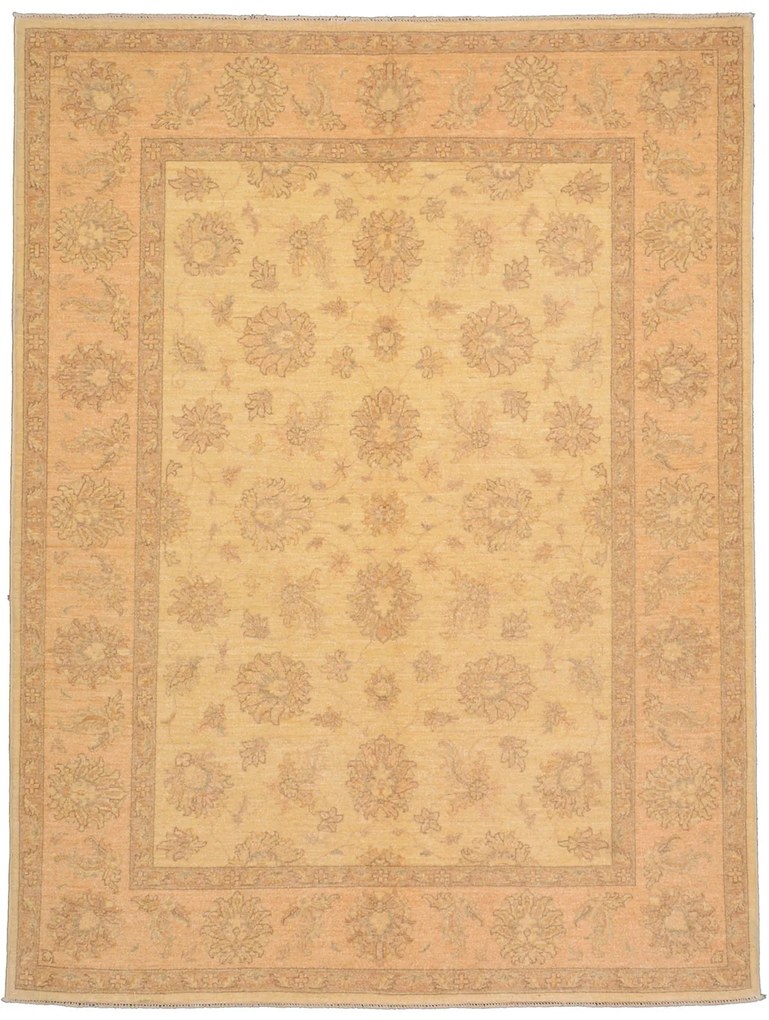Ziegler Tappeto 190 x 150 Beige (Pakistan) Annodato A Mano