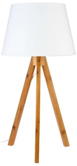 Atmosphera - Lampada da tavolo BAHI 1xE14/40W/230V bambù