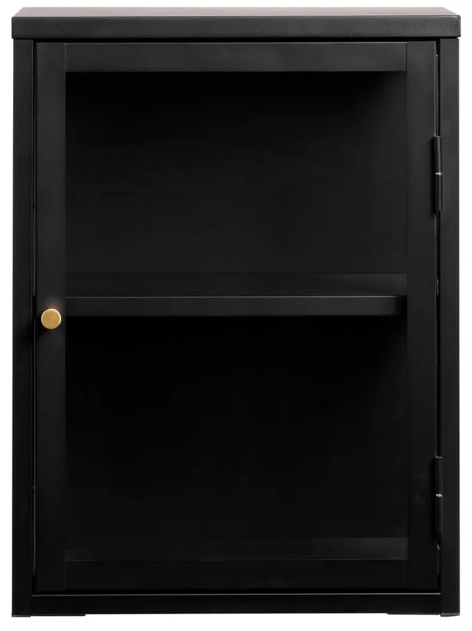 Vetrina nera in metallo 45x60 cm Carmel - Unique Furniture