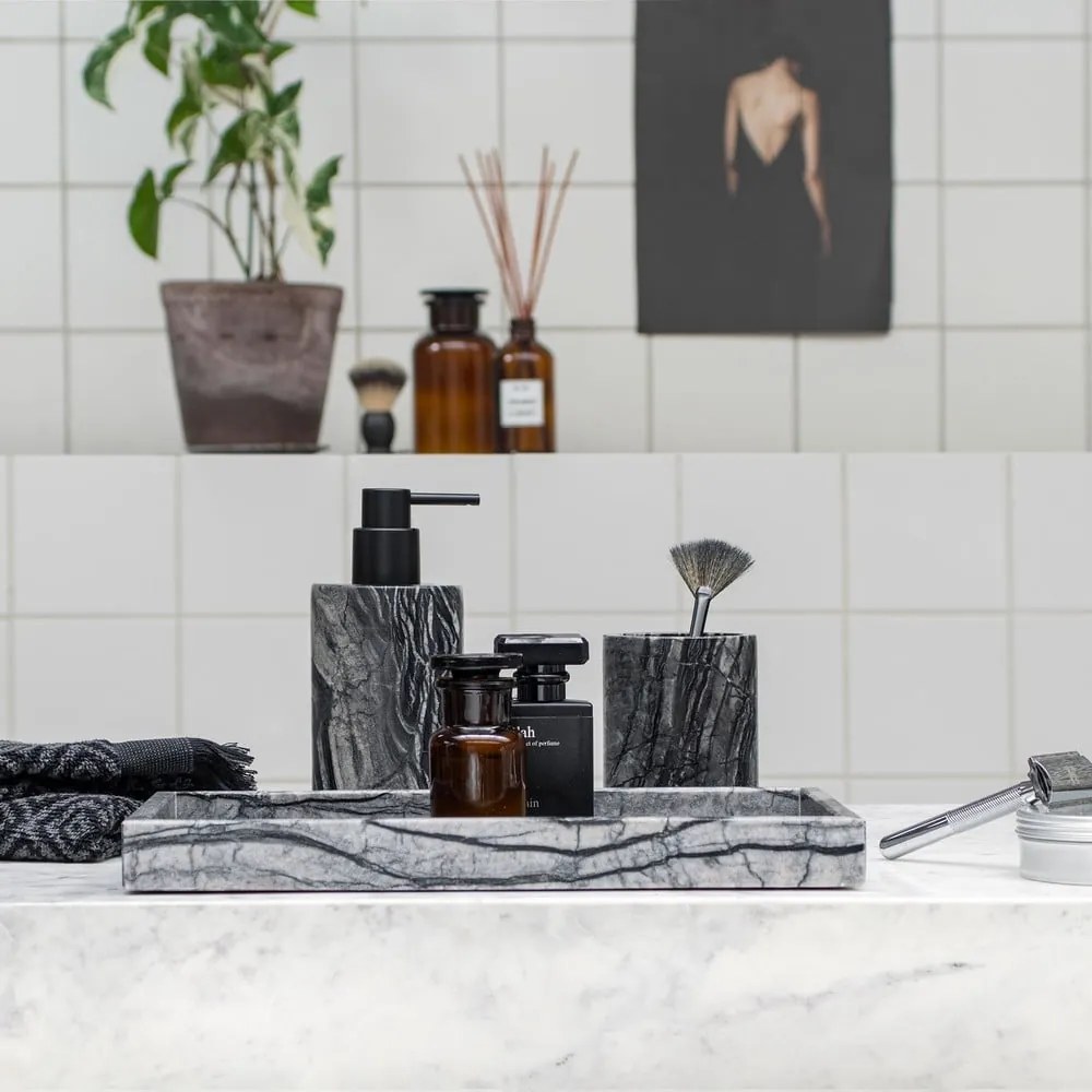 Vassoio decorativo in marmo 16x31 cm Marble - Mette Ditmer Denmark