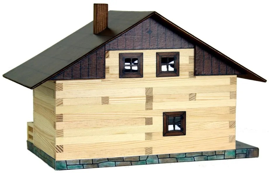 Walachia - Costruzione da incollare in legno Casa alpina - 195 pz