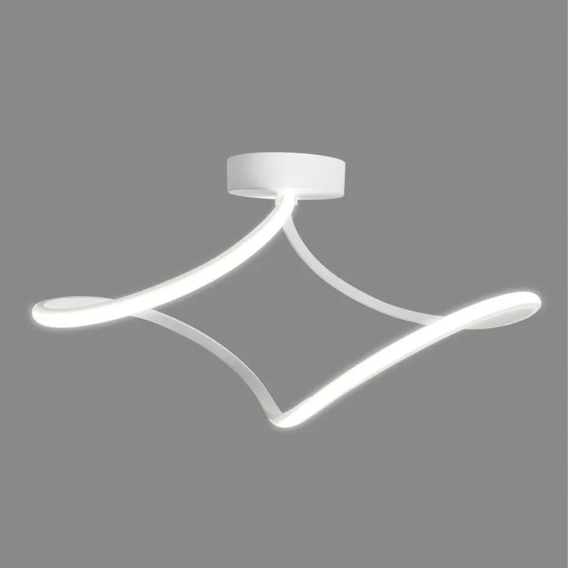 Plafoniera LED Dana bianco IP20 cct da bianco caldo a bianco freddo con regolazione di temperatura