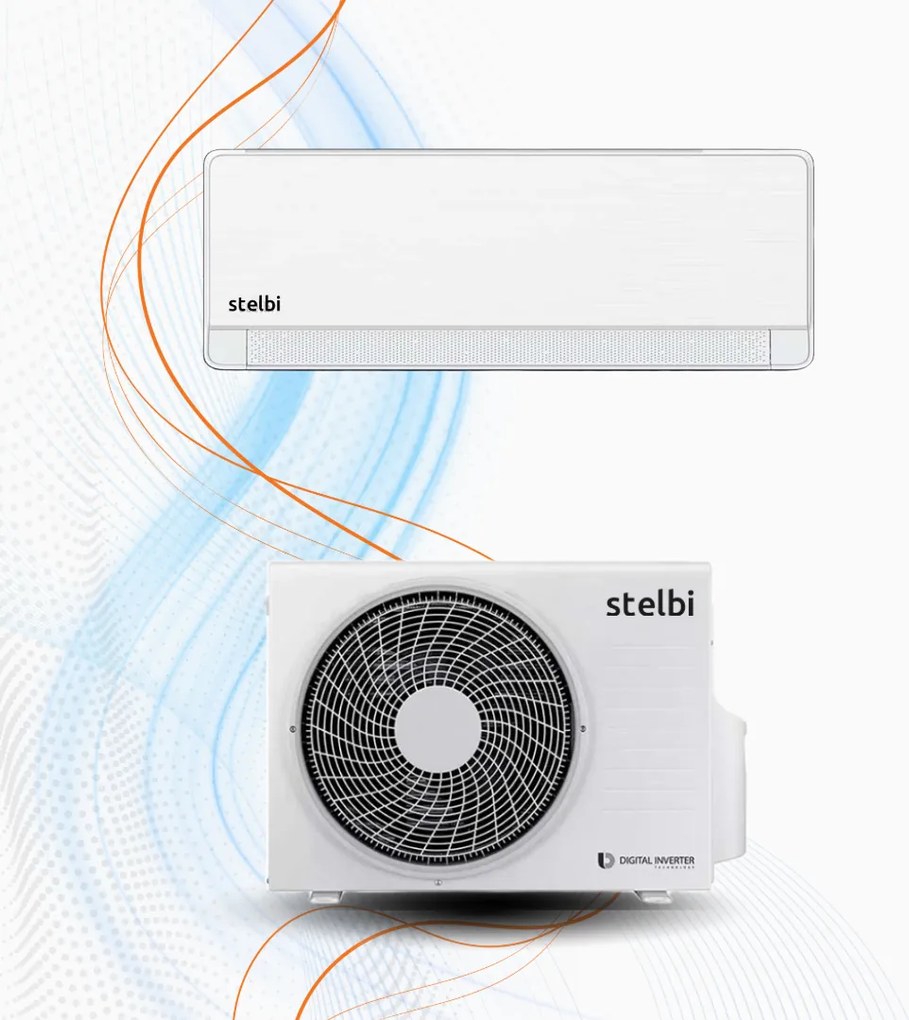 Climatizzatore Stelbi Liv Mono Inverter R-32 WiFi, 12.000
