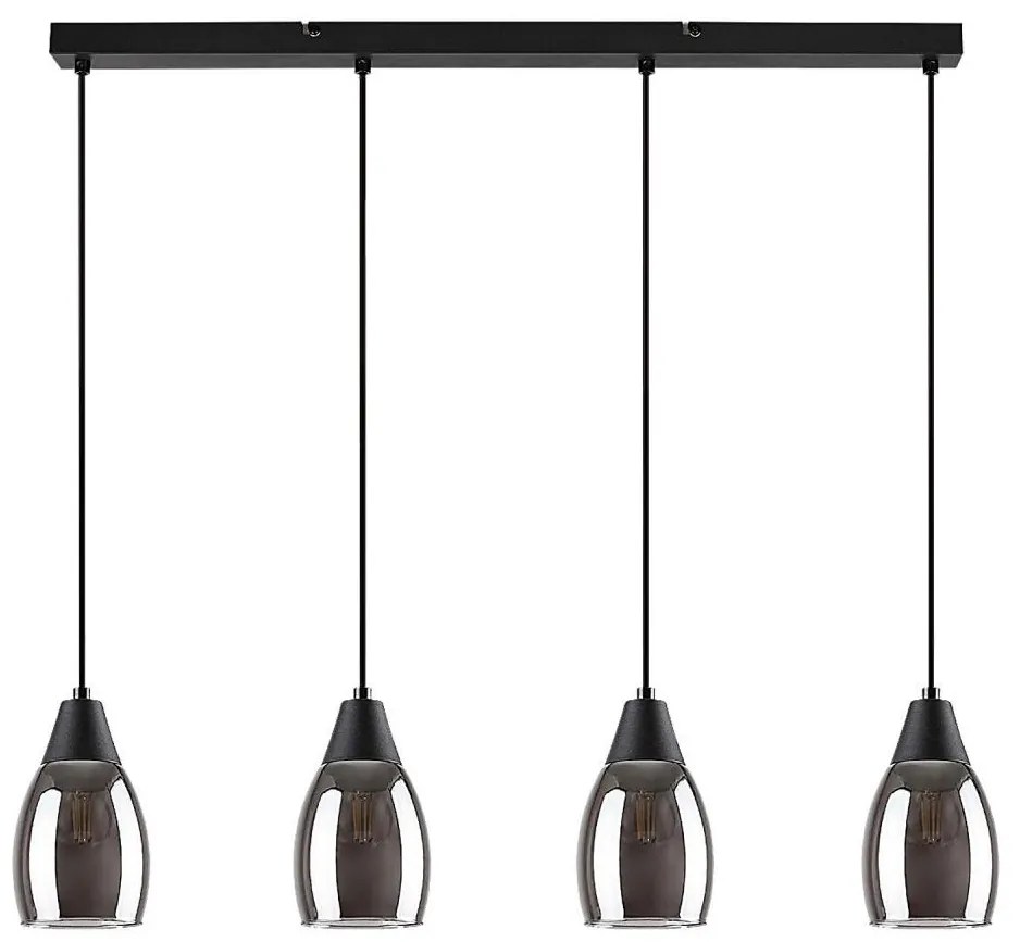 Rabalux 72184 - Lampadario a sospensione con filo ILMARI 4xE27/15W/230V