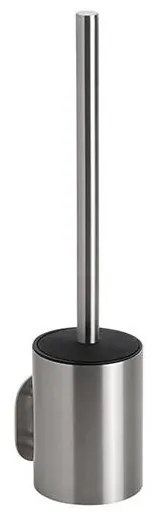 Scopino WC 8x35,5 cm acciaio inox/argento