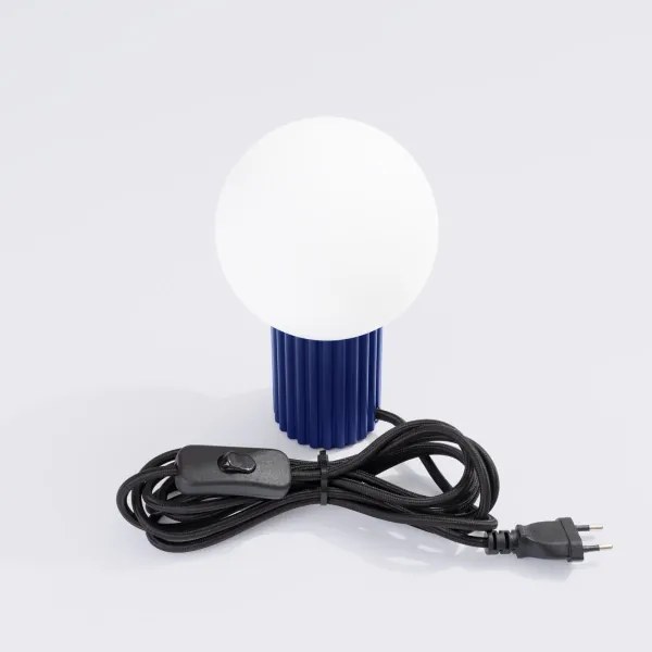 Sollux SL.1741 - Lampada da tavolo HALO 1xG9/8W/230V diametro 12 cm blu
