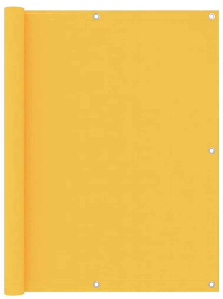 Paravento Balcone Giallo 120x500 Cm İn Tessuto Oxford /