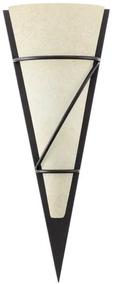 EGLO 87793 - Applique PASCAL 1 1xE14/60W marrone antico/bianco