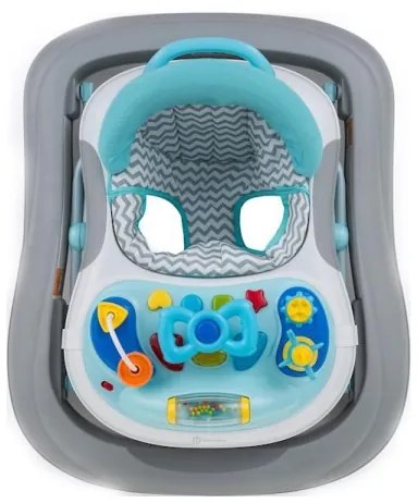 PETITE&MARS - Girello con melodia MONTY blu