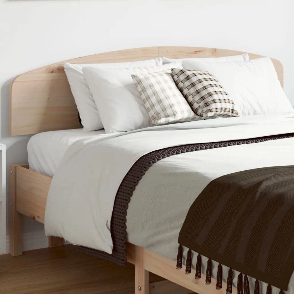 Testiera 135 Cm İn Legno Massello Di Pino /