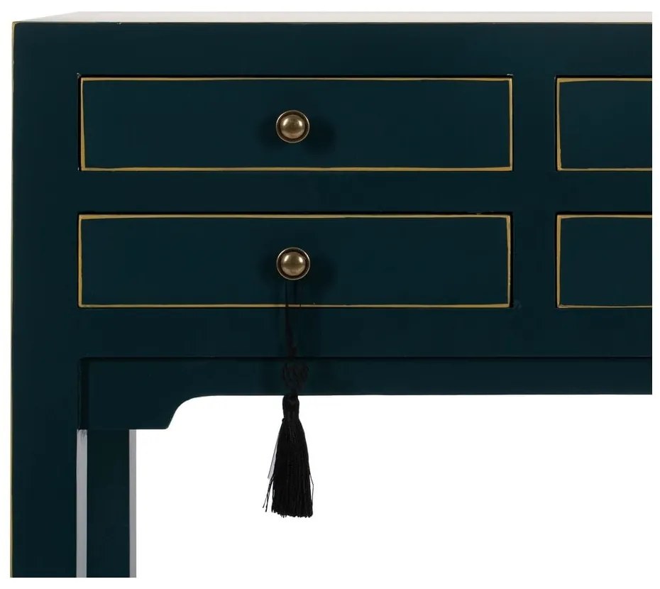 Consolle blu 26x85 cm Diana - Ixia