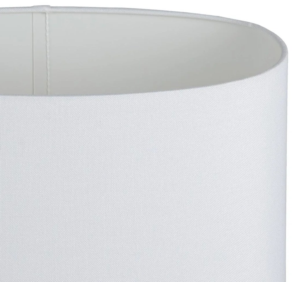 Lampada da tavolo 18 x 31,8 x 44,5 cm Ceramica Argento