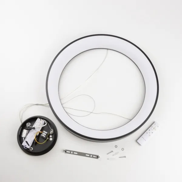 Brilagi - Lampadario LED dimmerabile a cavo FALCON II LED/99W/230V Ø 60 cm nero + telecomando