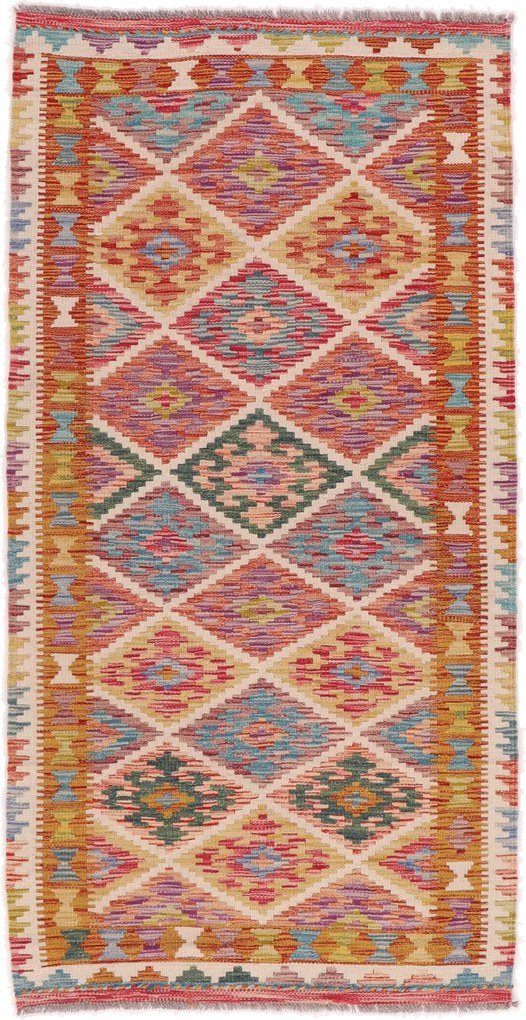 Kilim Tappeto orientale 200 x 100 (Afghanistan) Tessuto A Mano