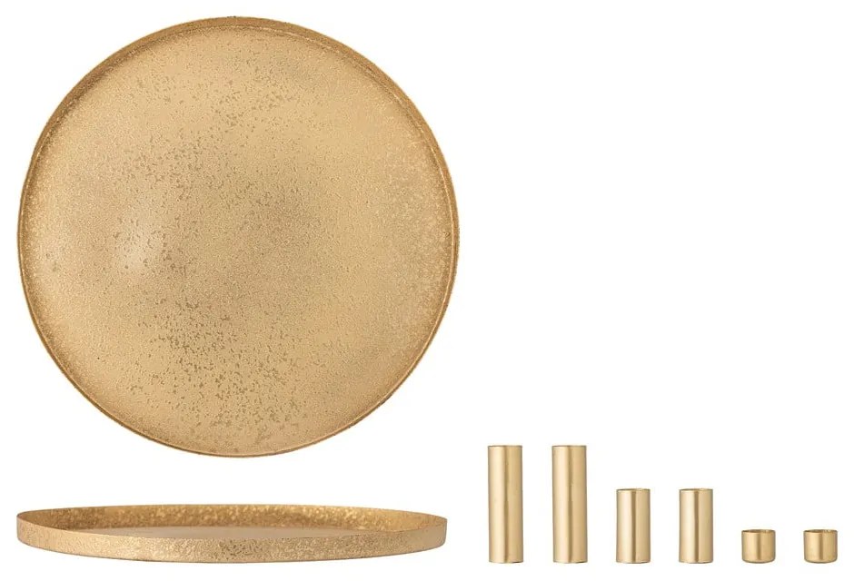 Portacandele in set in metallo per avvento 7 pz Maxime – Bloomingville