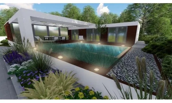 Lampada LED segnapasso da esterno LED/4W/85-264V IP67 2800K