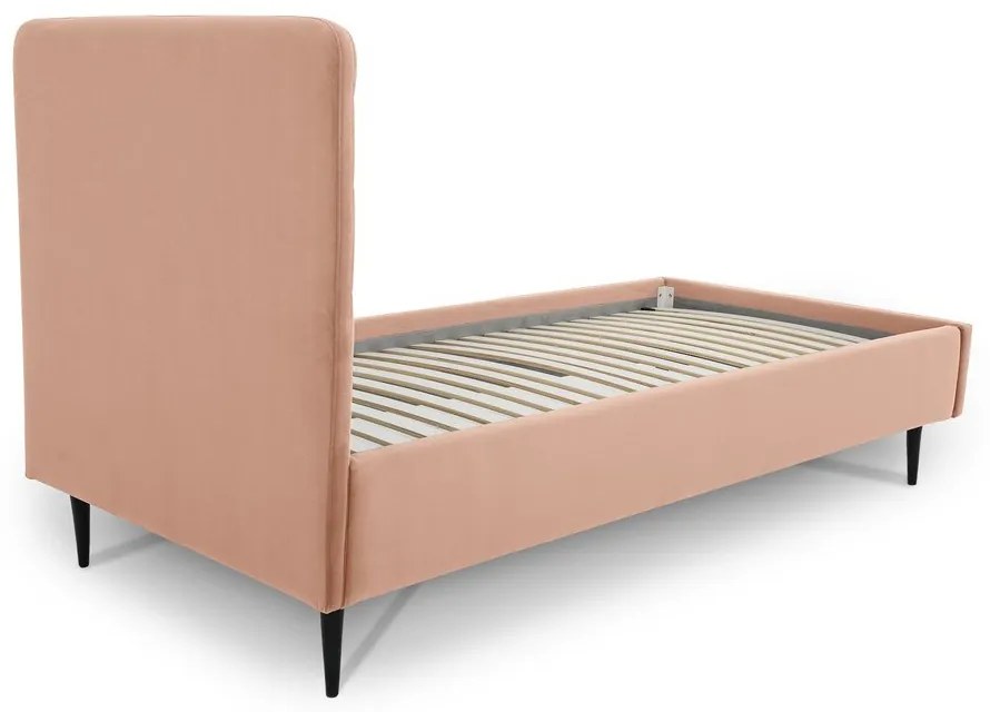 Letto per bambini rosa con contenitore 90x200 cm Star - Scandic