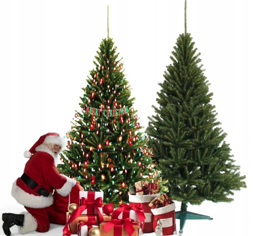 Bellissimo albero di Natale abete verde 150 cm