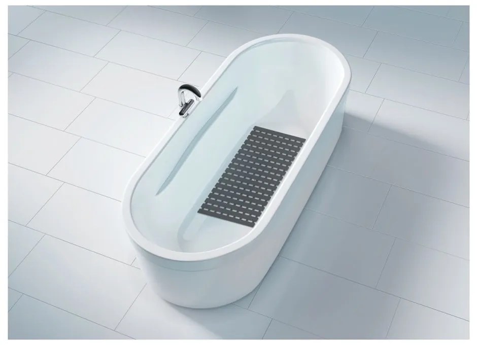 Tappeto da doccia o da bagno grigio scuro, 63 x 40 cm Arinos - Wenko