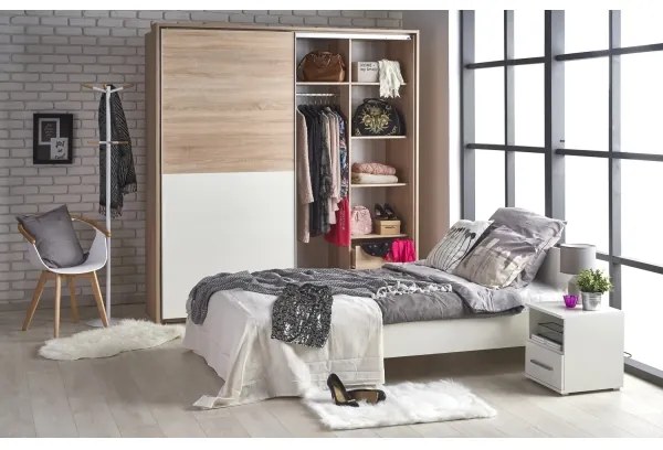 Comodino LIMA 44x40 cm bianco