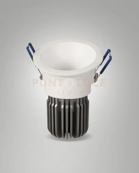 Toodle faretto incasso tondo  asimmetrico 2700k 1220lm 11w dimmerab...