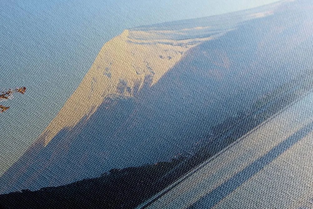 Quadro su tela – Vista dal lago sul Fuji