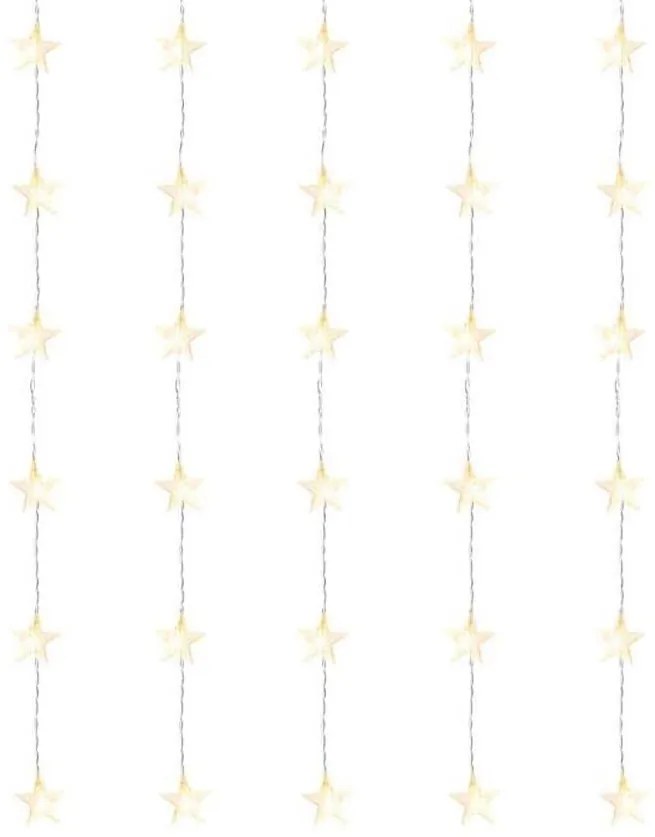 Catena LED da esterno natalizia 30xLED/3,9m IP44 stelle