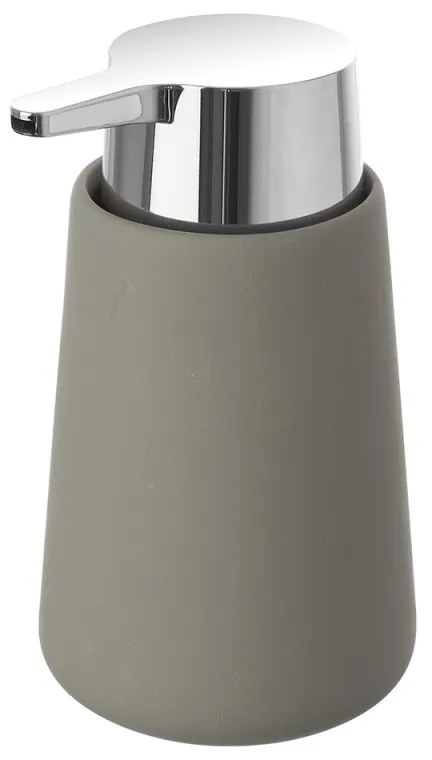 Dispenser Sapone Ceramica Grigio Arredo D'Appoggio