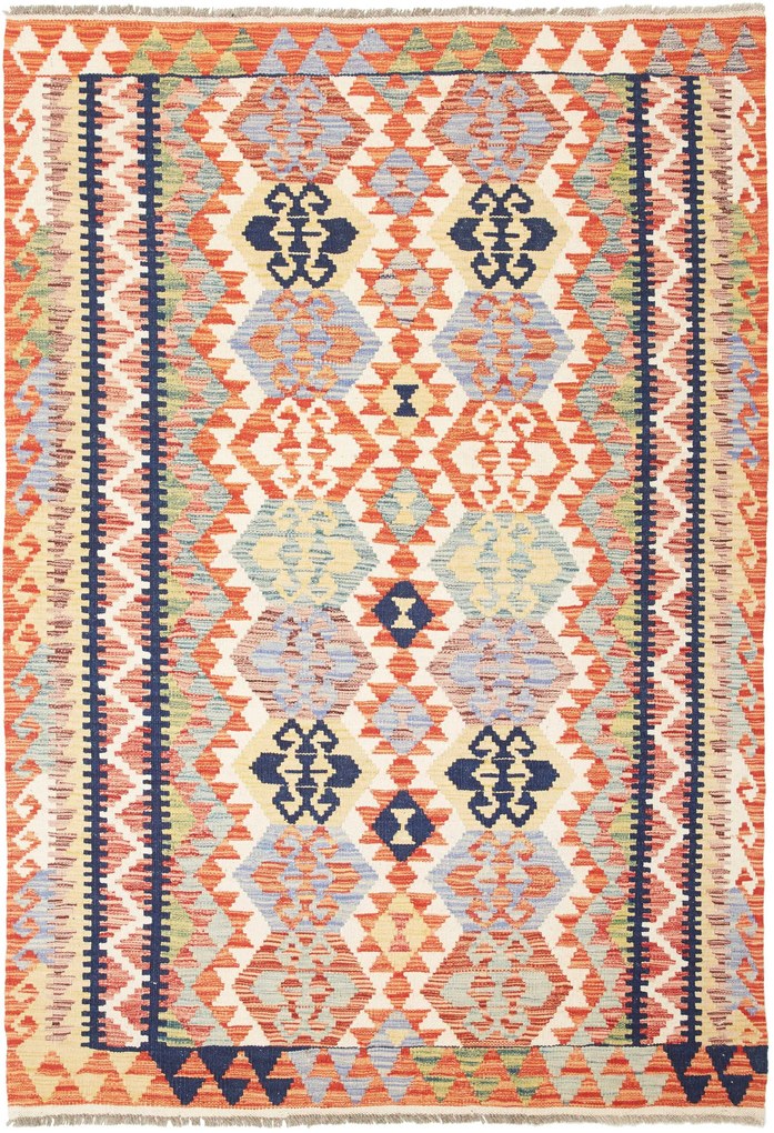 Kilim Tappeto orientale 130x180 (Pakistan) Tessuto A Mano