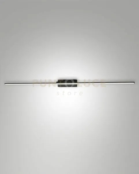 Nala  applique nero l.110cm a led 3000k - 20w - 2460 lm ip44