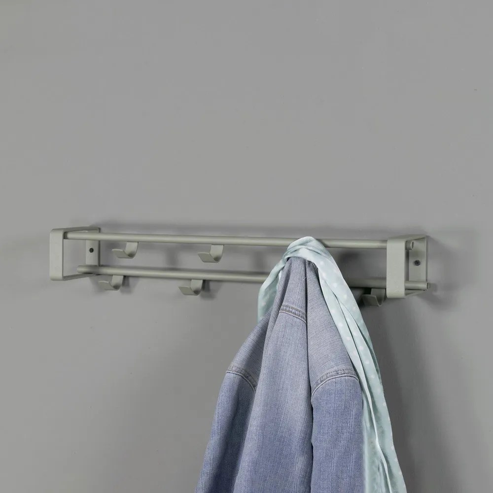 Attaccapanni da parete verde polveroso in metallo 60 cm Rex – Spinder Design