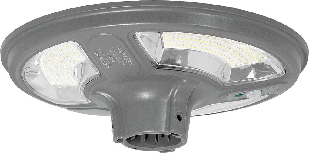 Lampione LED Solare da Giardino 2000 lumen IP65 CCT Bianco Variabile Colore Bianco Variabile CCT