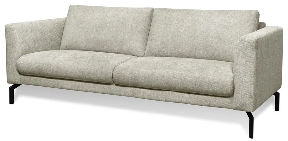 Divano grigio chiaro 216 cm Gomero - Scandic