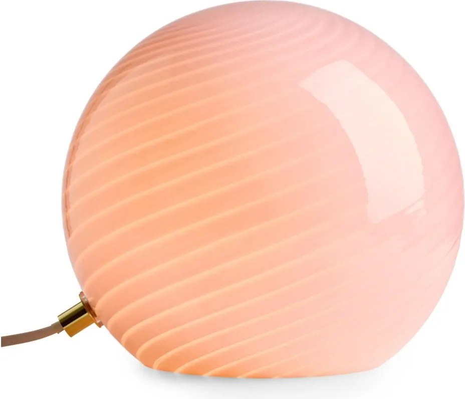 Halo Design 748815 - Lampada da tavolo CANDY 1xE14/25W/230V Ø 20 cm rosa