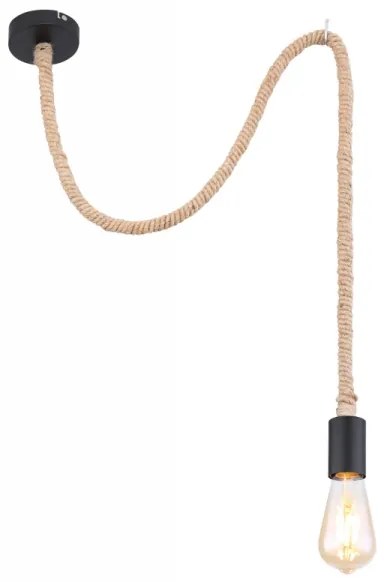 Globo 69029H - Lampadario a sospensione con filo ULLEU 1xE27/60W/230V