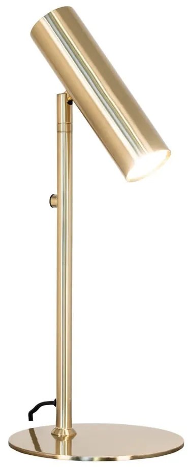 Lampada color oro da tavolo (altezza 47 cm) Paris - House Nordic
