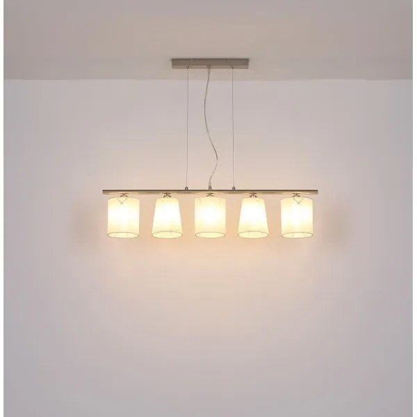 Globo 15430-5H - Lampadario a sospensione con filo NEMMO 5xE14/25W/230V