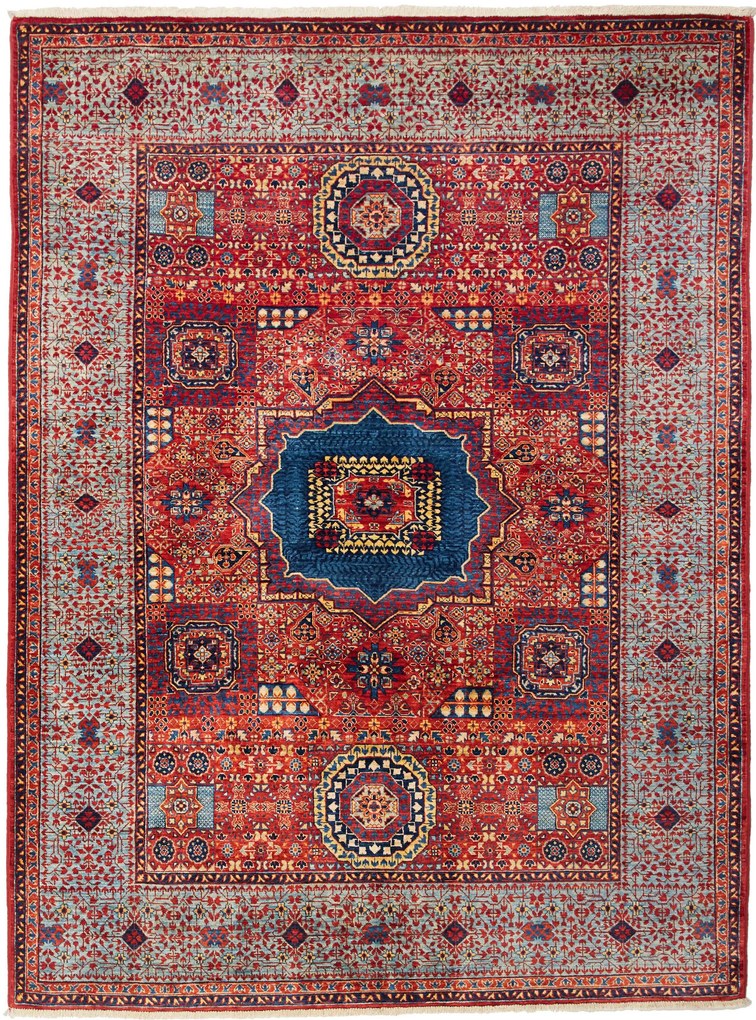 Mamluk Tappeto orientale 150 x 200 (Pakistan) Annodato A Mano