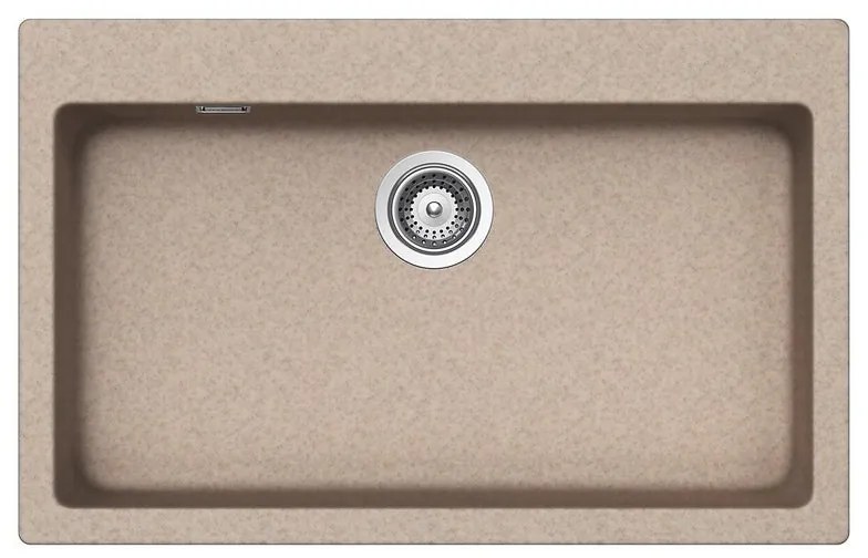 Lavello integrato 1 vasca SCHOCK Primus N100XL quarzo L 50 x L 79 cm avena