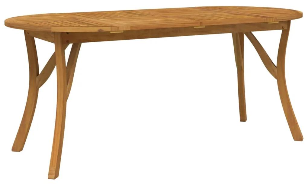 Tavolo da giardino 200x90x75 cm legno massello di acacia
