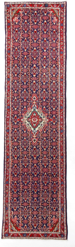 Hamedan Tappeto persiano 100x400 (Iran) Annodato A Mano