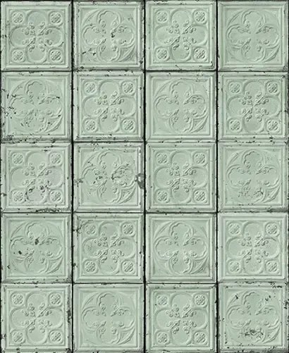 NLXL Carta da parati Brooklyn Tins 05 - TIN-05